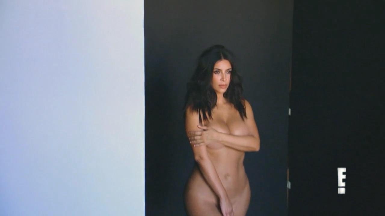 Kim Kardashian Topless